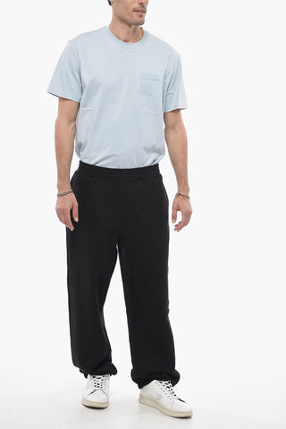 Drawstring Waist Cotton Baggy Fit Joggers