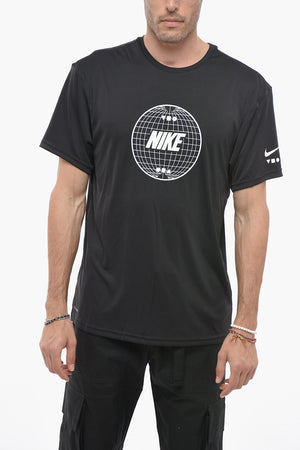 SWIM Rundhals-T-Shirt Dri-Fit mit aufgedrucktem Logo