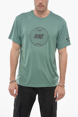 SWIM Rundhals-T-Shirt Dri-Fit mit aufgedrucktem Logo