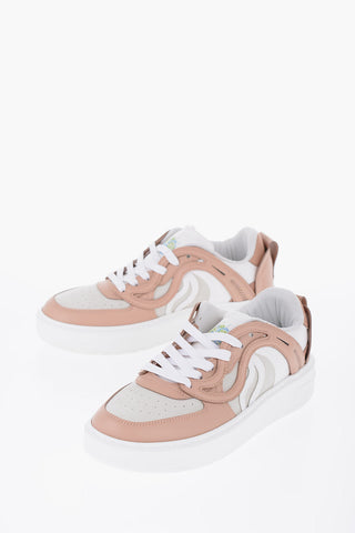 Vegan Leather S-WAVE Low-Top Sneakers