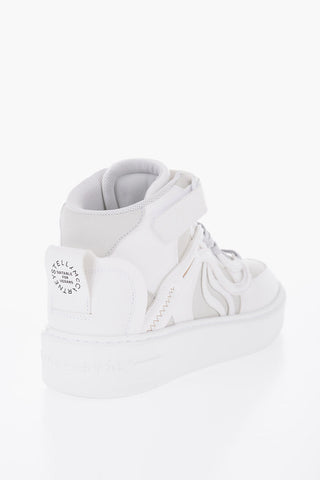Vegan Leather S-WAVE High-Top Sneakers