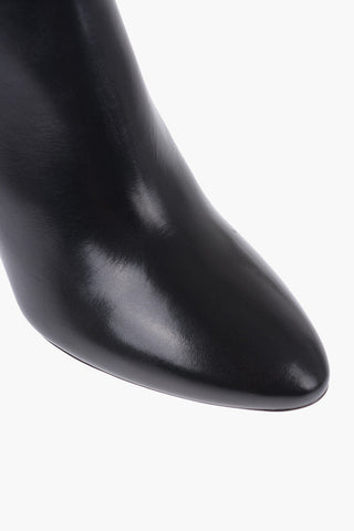 Leather Boots Heel 8 cm