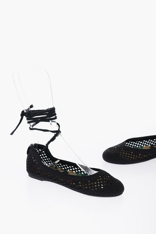 Ballerine POEME In Macramé Da Allacciare