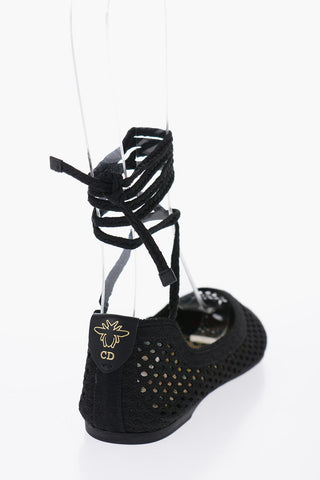 Ballerine POEME In Macramé Da Allacciare