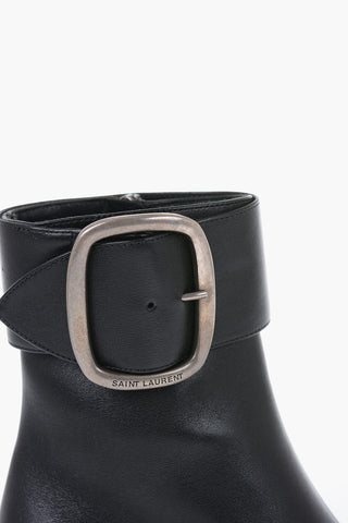 5cm Leather Ankle Boots
