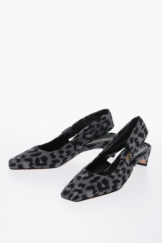 Slingback Animalier Ballerinas