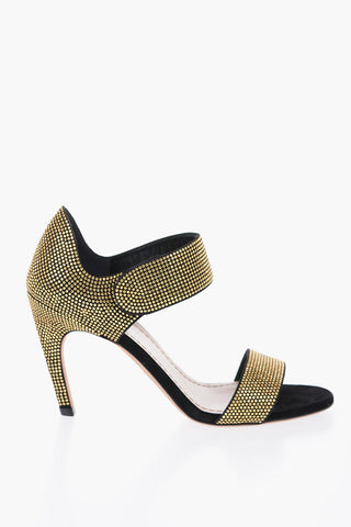 Studded COUTURE CHOC Sandals Heel 9 cm