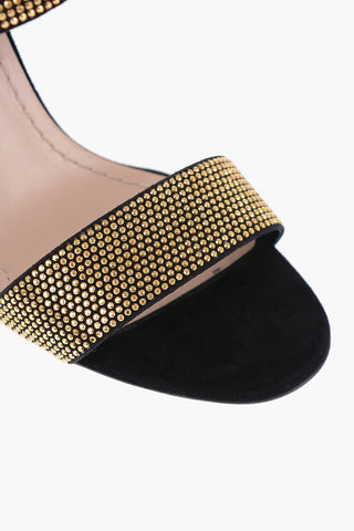 Studded COUTURE CHOC Sandals Heel 9 cm