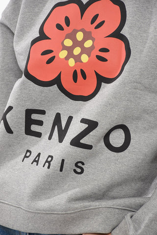 Fleece Cotton POPPY Crew Neck Sweatshirt