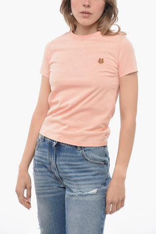 Crew Neck TIGER Cotton T-Shirt
