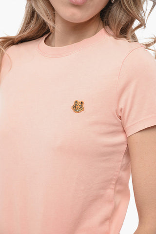 Crew Neck TIGER Cotton T-Shirt