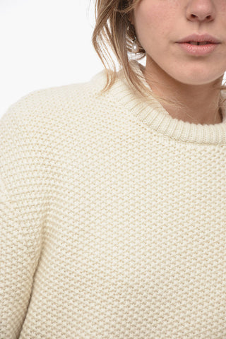 Crew Neck Pure Cashmere Sweater