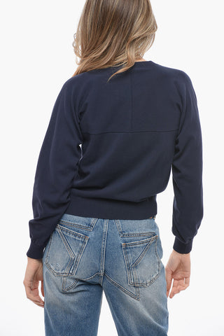 Crew Neck TIGER Cotton Sweater