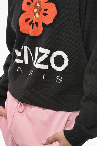 Crew Neck POPPY Cotton Sweater