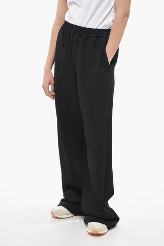 EVENINGWEAR Drawstringed Palazzo Pants