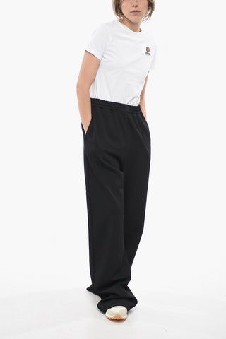 EVENINGWEAR Drawstringed Palazzo Pants