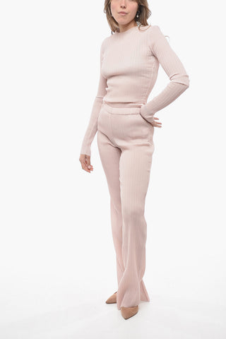 Pleated Palazzo Pants