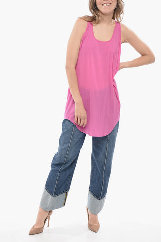 Loose-fit Long Tank Top