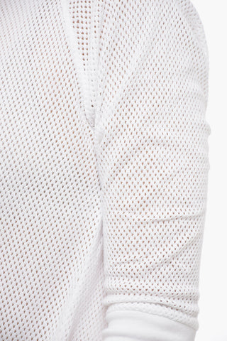All-Over Perforated Crew-neck T-shirt