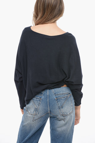 360CASHMERE Maglia PERRINE in Cotone e Cashmere con Scollo a V