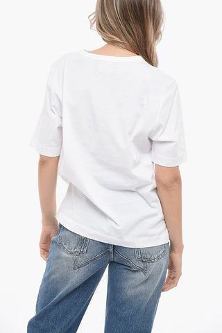BOUTIQUE Crew Neck HEELS Cotton T-Shirt