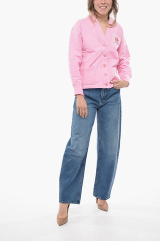 Fleece Jersey POPPY Cardigan with Patch Pockets
