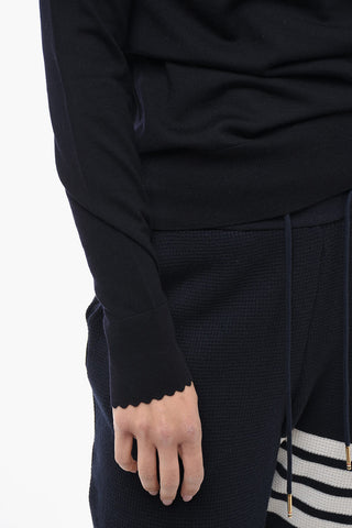 Crew Neck Extrafine Wool Sweater