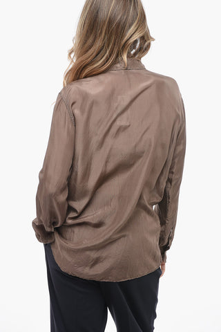 Silk Chiffon Shirt