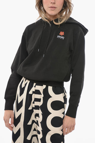 Brushed Cotton CREST LOGO Hoodie