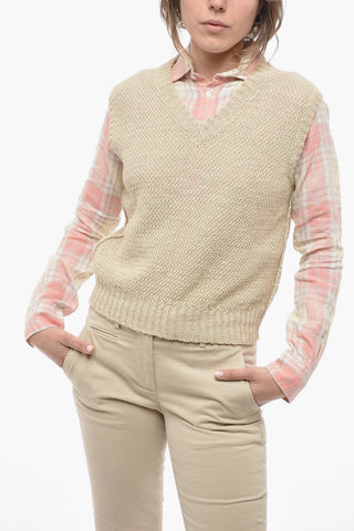 MM1 V Neck Hemp Vest