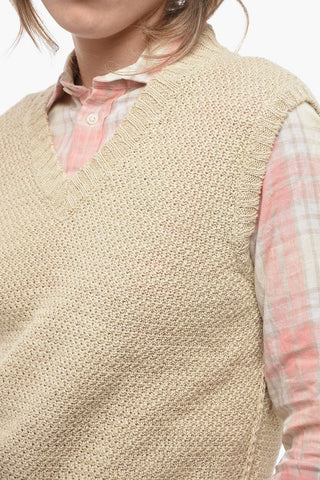 MM1 V Neck Hemp Vest