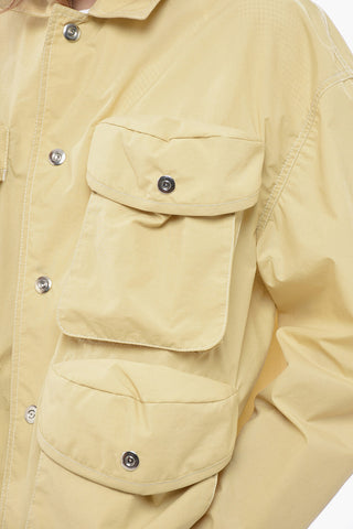 Giubbotto Utility in Nylon a Tinta Unita