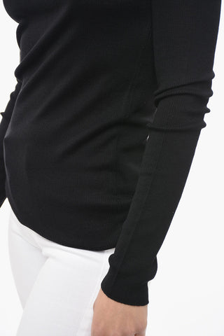 Crew Neck Superfine Wool Blend Sweater