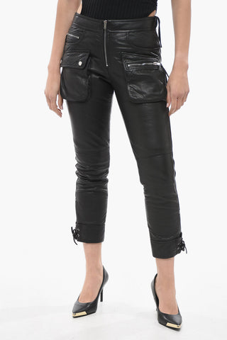 Pantaloni Multitasca CIANE in Pelle