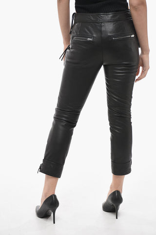 Pantaloni Multitasca CIANE in Pelle