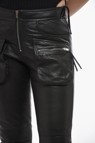 Pantaloni Multitasca CIANE in Pelle
