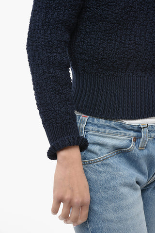 Crew Neck Cotton Sweater