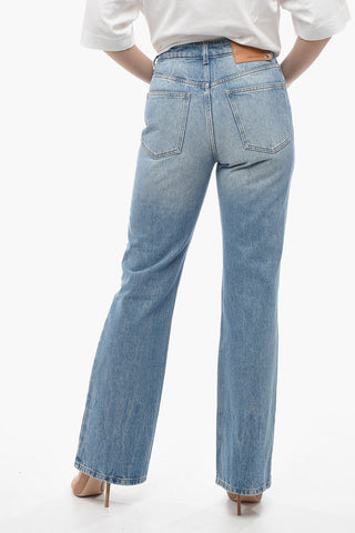 Jeweled Detail Stright Fit Denims 20cm