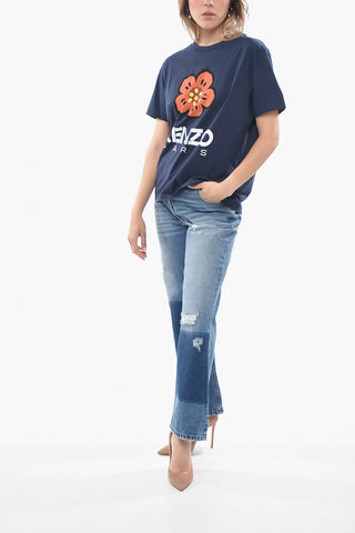 T-Shirt Loose Fit POPPY in Cotone