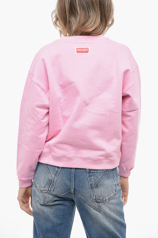 Fleece Cotton POPPY Crew Neck Sweatshirt