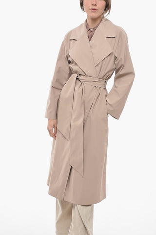 Waterproof Double Breasted Trench with Belt