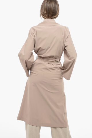 Waterproof Double Breasted Trench with Belt
