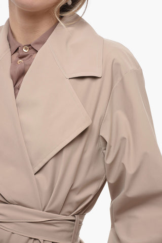 Waterproof Double Breasted Trench with Belt