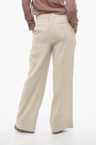 Wide Leg Pleated Pants