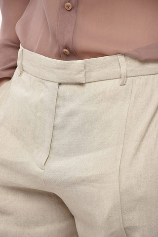 Wide Leg Pleated Pants