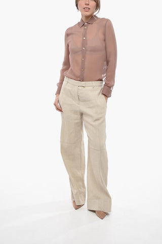 Wide Leg Pleated Pants