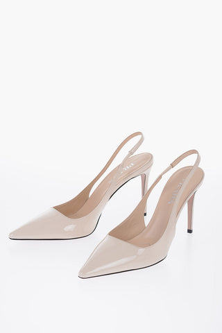 Pointed Patent Leather Pumps Heel 10 cm