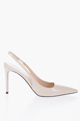 Pointed Patent Leather Pumps Heel 10 cm