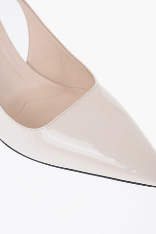 Pointed Patent Leather Pumps Heel 10 cm