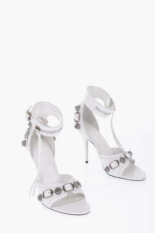 Leather CAGOLE Sandals With Buckle Details Heel 12 cm
